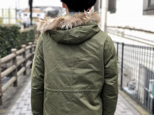 フレッドペリーのFISHTAIL PARKA