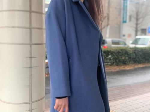 チェスターコートのレディース