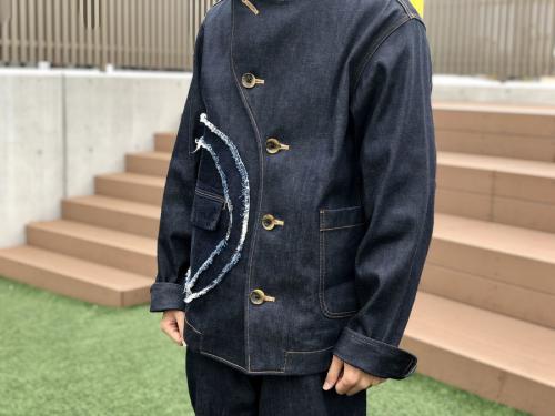 サークルデニムジャケット サークルデニムパンツのメンズ 20SS