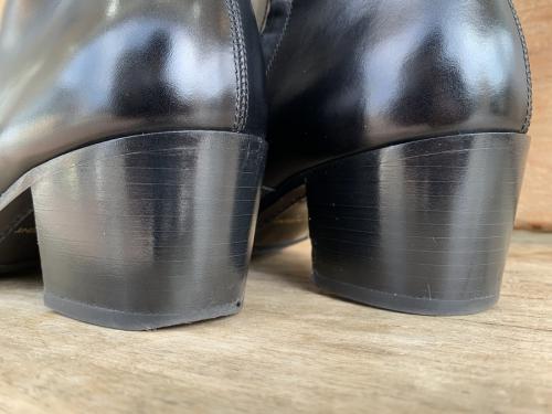 サイドジップヒールブーツのメンズ