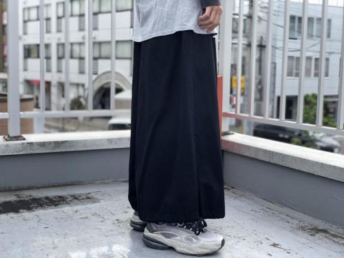 サイト バイ ヨウジヤマモトの20AW Cotton Twill Washer Hakama Balloon Pants