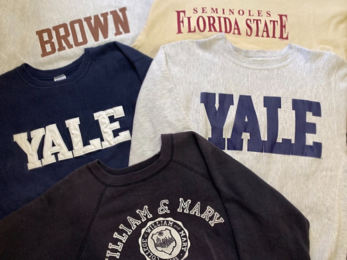 ヴィンテージアイテムのChampion REVERSE WEAVE