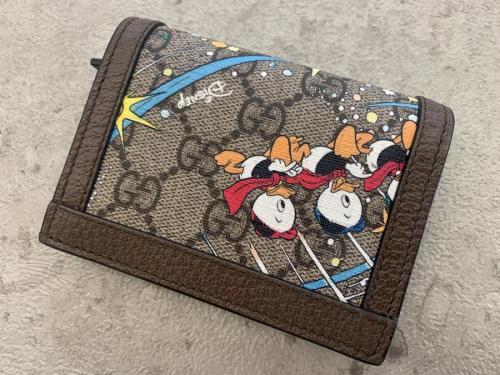 グッチ ディズニーのGGスプリームキャンバス/財布