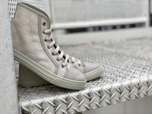 GGキャンバスハイカットスニーカーのレディース