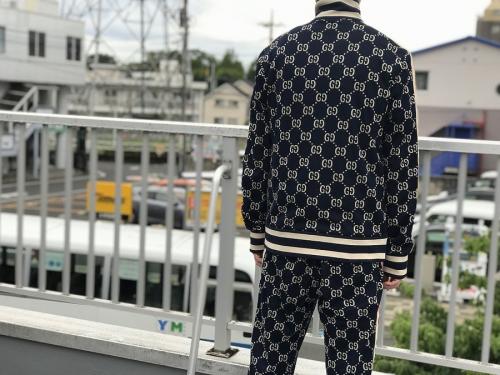 GGジャカードセットアップのメンズ