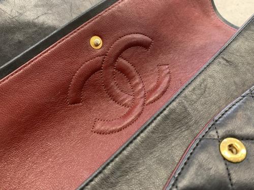 シャネルのヴィンテージマトラッセチェーンショルダーバッグ