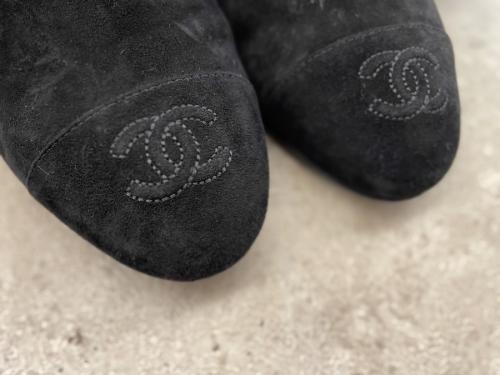 ココマークロゴプリントウェスタンブーツのレディース