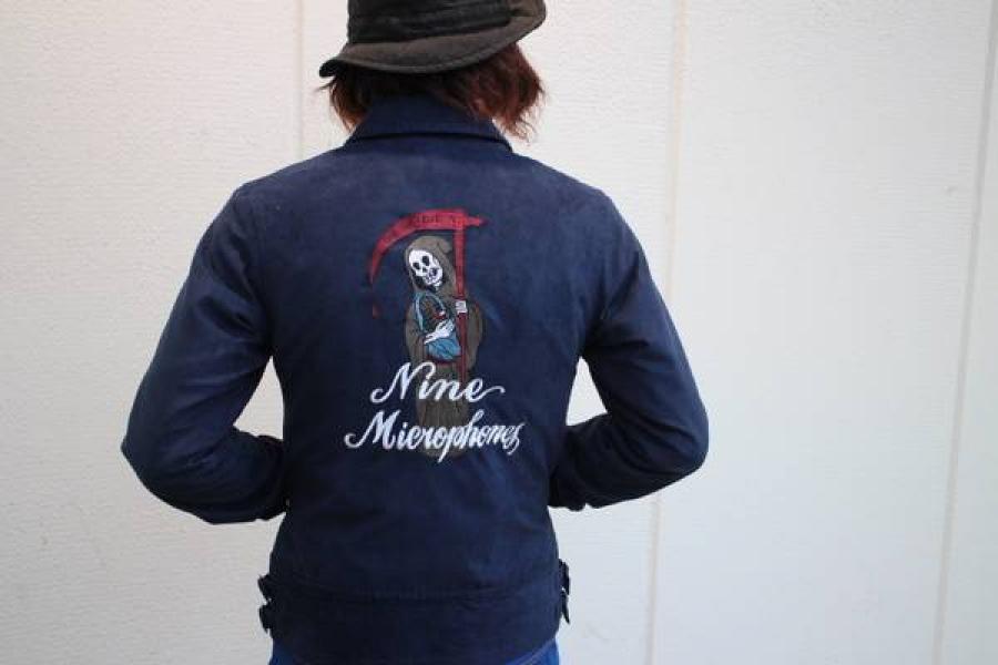 知る人ぞ知る人気ストリートブランド！Ninemicrophones(ナインマイクロフォンズ) ZIP UP JACKET！！-[トレファクス