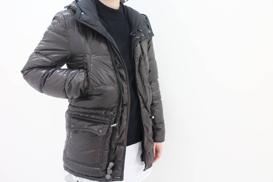 パリ直営店買付【MONCLER】ポプリン素材ミディドレス sifeel/シフィール】ツイードチェック/マーメイド/フリル