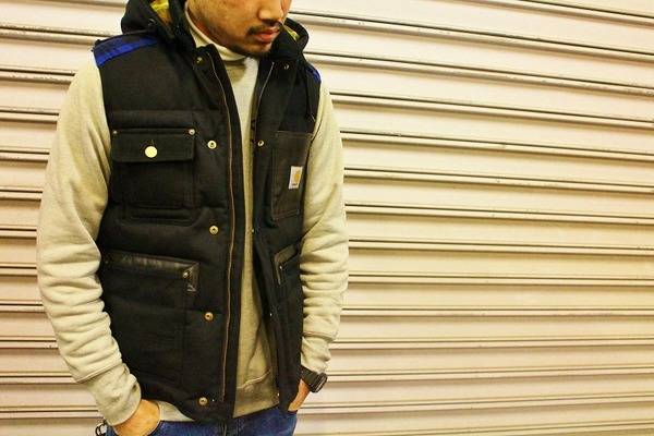 eYe JUNYA WATANABE MAN * carhartt ダウンベスト-