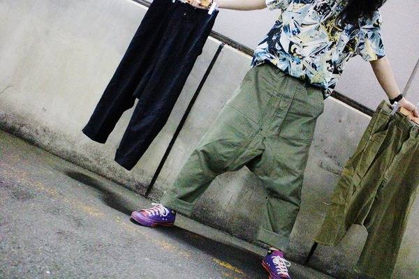 火曜日に売りに出すので最終値下げ　GANRYU サルエルワイドパンツ