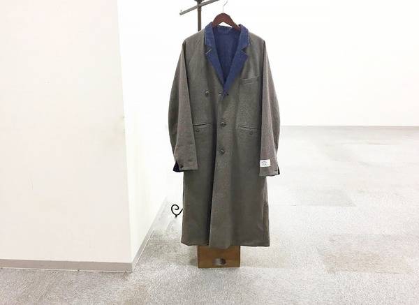 SUNSEA 16aw wool check coat