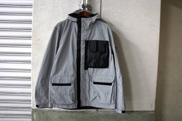 新品 STONE ISLAND JUNIOR リフレクター ブルゾン 142cm