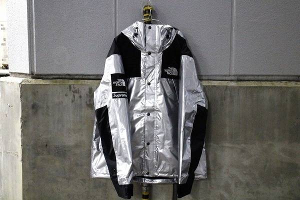 Supreme The north face 18ss Mサイズ　シルバー