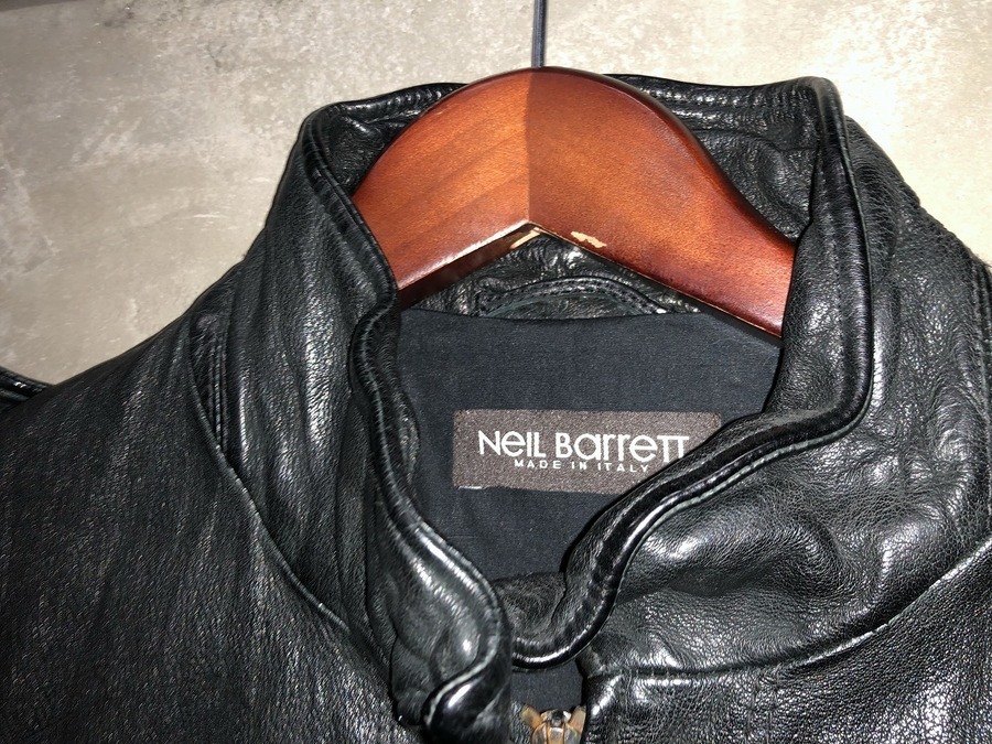 NEIL BARRETT/二ールバレット】バッファローレザージャケット入荷