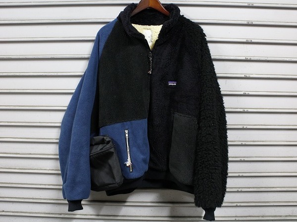 GILET/ジレ】 REMAKE PATAGONIA FLEECE JACKET リメイクパタゴニア ...