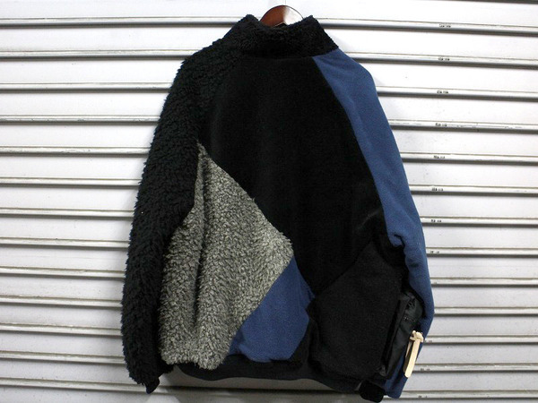 GILET/ジレ】 REMAKE PATAGONIA FLEECE JACKET リメイクパタゴニア