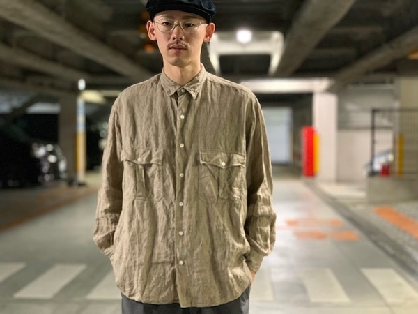 Porter Classic/ポータークラッシック】名作”Roll Up Linen Stripe