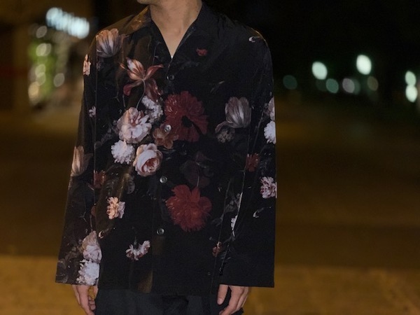 LAD MUSICIAN 花柄シャツ PAJAMA SHIRT