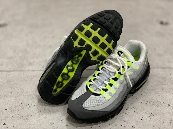 NIKE/ナイキ】20周年記念復刻モデル！AIR MAX 95 OG ”イエロー