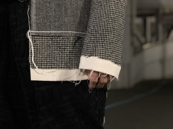 人気色 Maison Margiela 17AW アーティザナル パッチワークジャケット