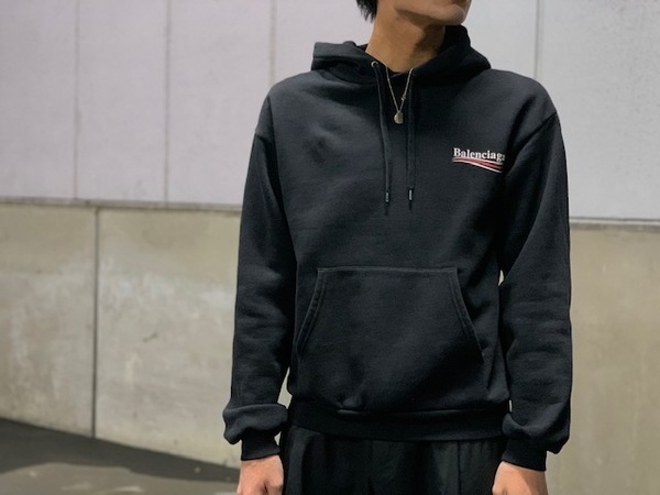BALENCIAGA/バレンシアガ】”Campaign Logo Hoodie” ”Papier Mini 