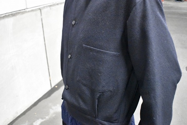 【美品】comoli 19AW ウールサージベルテッドジャケット サイズ3 ブルゾン 送料無料価格