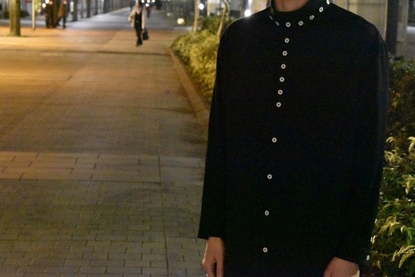 新品 Yohji Yamamoto POUR HOMMEシワギャバビッグブラウス 新品 Yohji Yamamoto POUR HOMMEシワギャバビッグブラウス