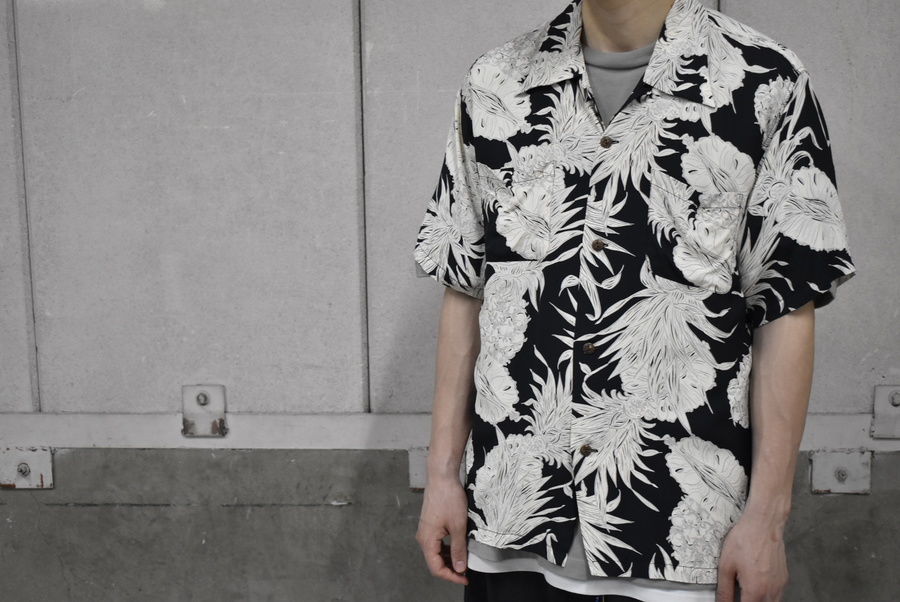 sacai sunsurf アロハ Lサイズ fleur＊ sacai sun surf サカイ