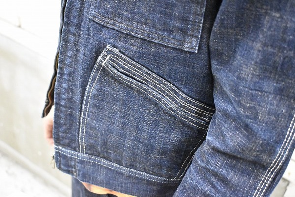 SAMURAI JEANS サムライ自動車倶楽部 ダブルニーデニムパンツ