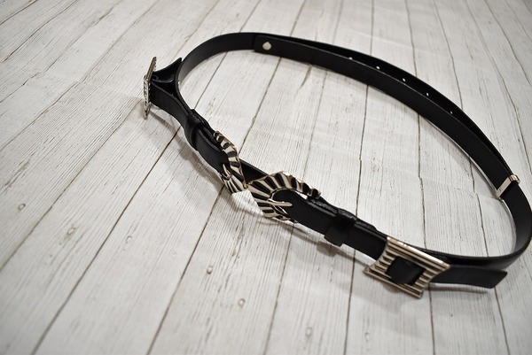 【希少】TOGA PULLA Double buckle belt ベルト