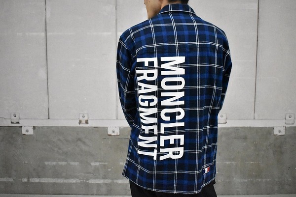 MONCLER×FRAGMENT /モンクレール×フラグメント】より ネルシャツ