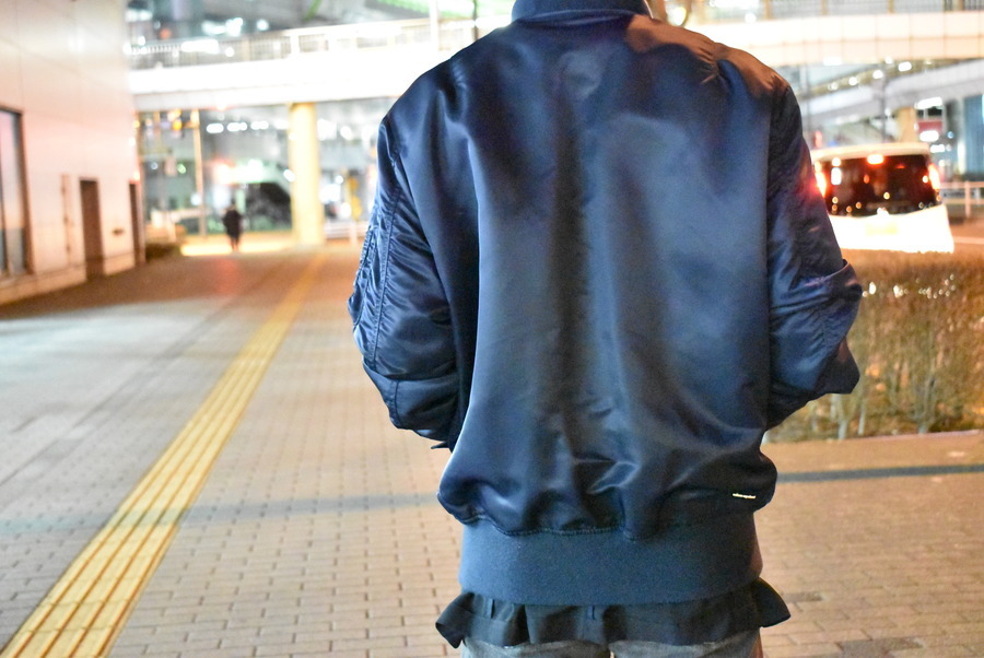 直営限定アウトレット uniform experiment GRAFFITI REVERSIBLE MA-1