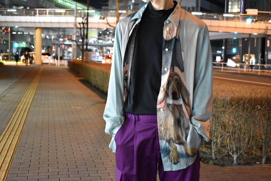 希少　Acne studios ドッグプリントシャツ Acne studios/アクネストゥディオズ】から【ドッグプリント