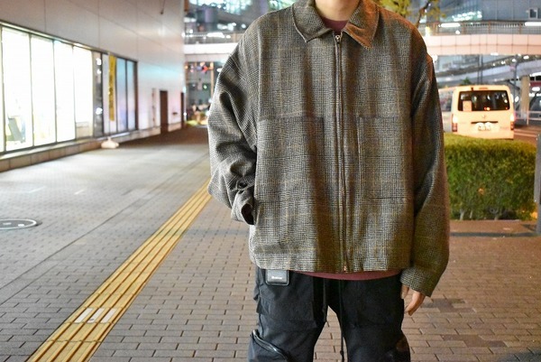 stein シュタイン　OVER SLEEVE DRIZZLER JACKETシュタイン