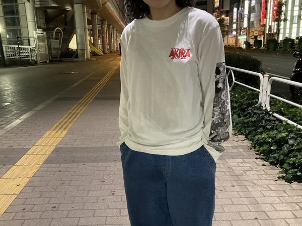 AKIRA ART OF WALL ロングTシャツ Mサイズ アキラ