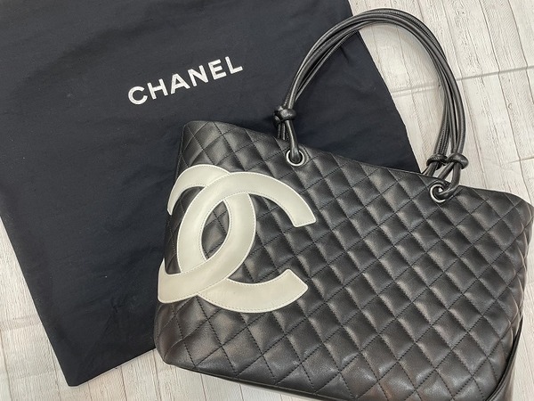 CHANEL/シャネルカンボンラインココマークトートバッグが買取入荷