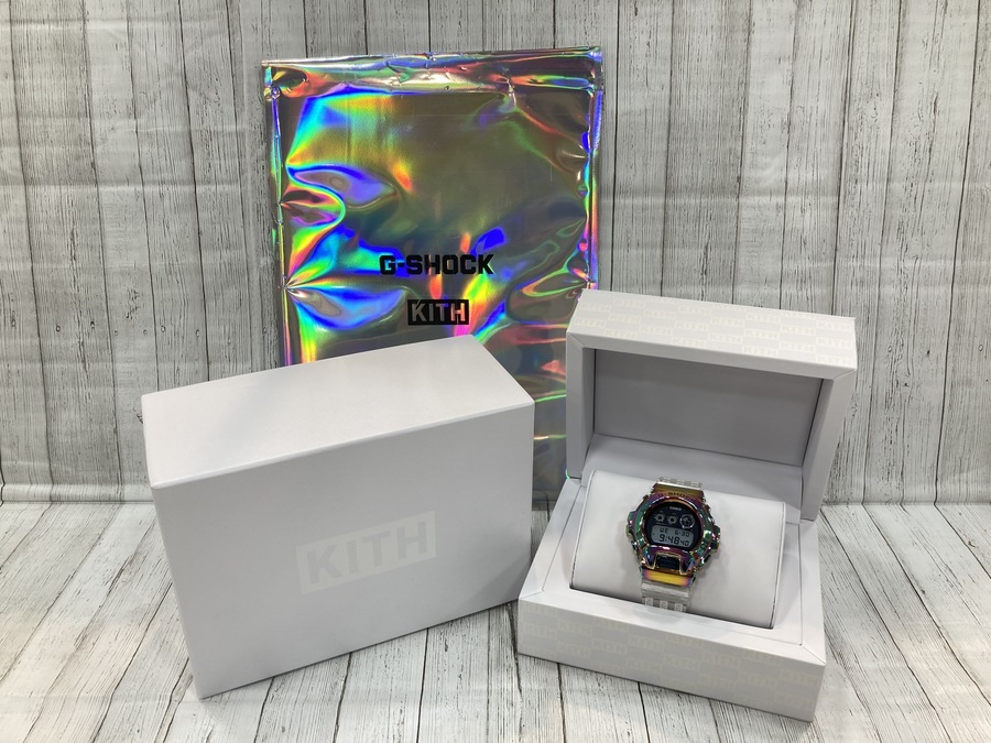 KITH×CASIO/キス×カシオ】G-SHOCK GM-6900KITH 10周年記念モデルが買取