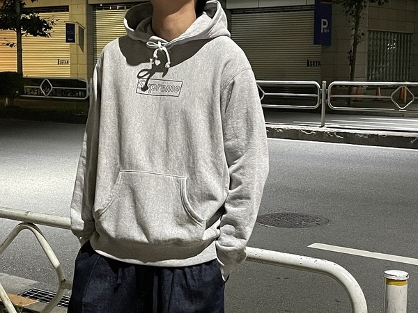 Supreme KAWS Chalk Logo HoodedSweatshirt