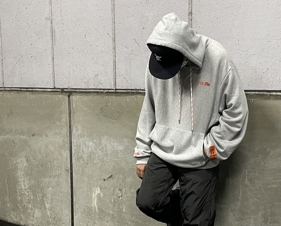 美品☆HERON PRESTON   プルオーバー