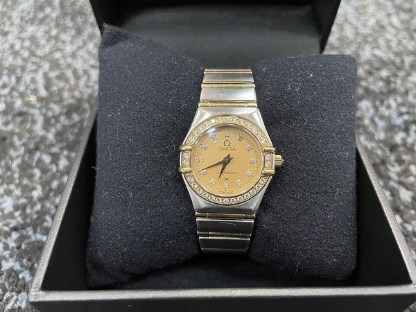 OMEGA/オメガ】コンステレーション ベゼルダイヤ 12p 買取入荷致しまし 