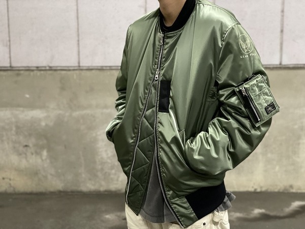 PORTER × Buzz Rickson's MA-1