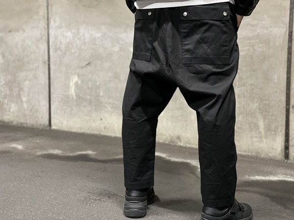 RICK OWENS/リックオウエンス】BELA CROPPED PANTS/ベラクロップド