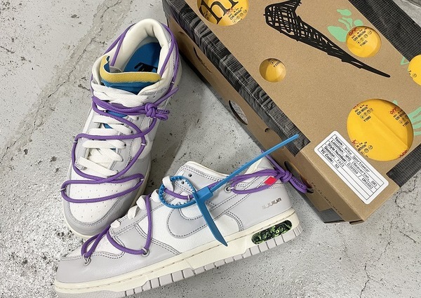 OFF-WHITE × NIKE DUNK LOW 1 OF 50 \