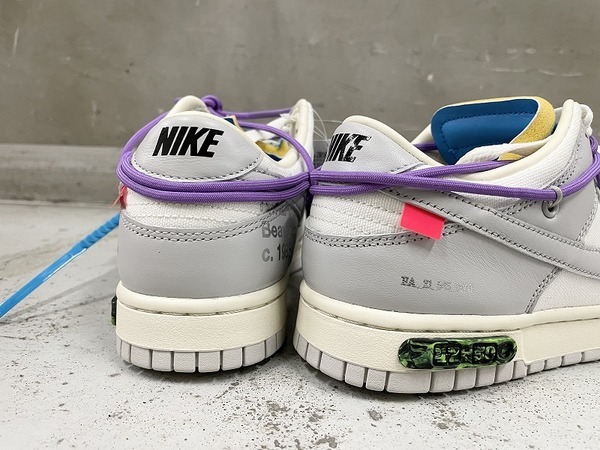 OFF-WHITE NIKE DUNK LOW 47