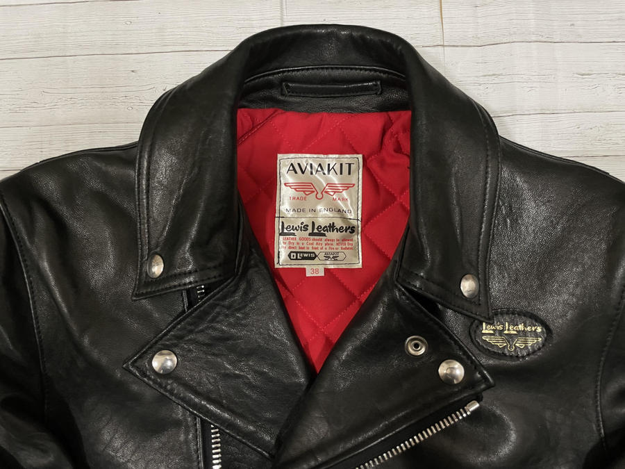 ルイスレザーズ サイクロン カットオフ ベスト 44 XL 革ジャン