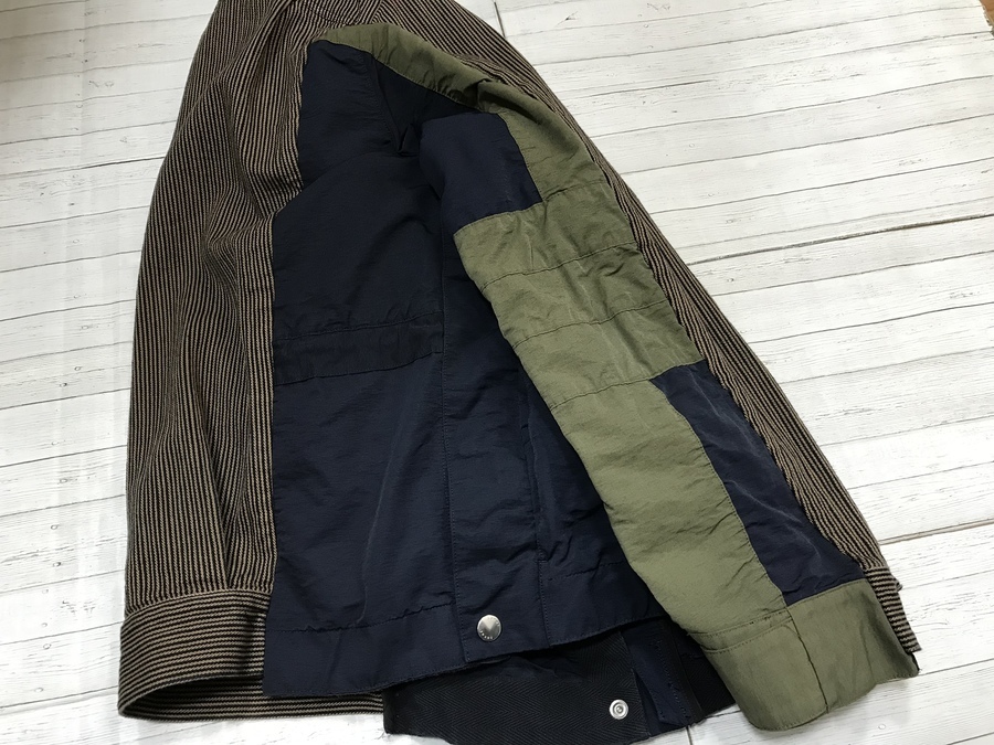 sacai/サカイ】22SS Patchwork Detail Button Jacketお買取り入荷致し