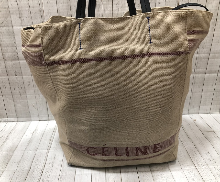 CELINE/セリーヌ】ラージカバファントムキャンバストートお