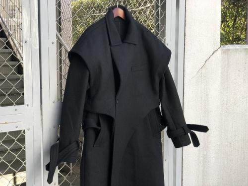Toironier/トワロニエ】今季注目ブランドの1つ。Layered Trench