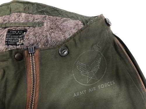 US AIR FORSE/アメリカ空軍】50'sヴィンテージTYPEA-11フライト